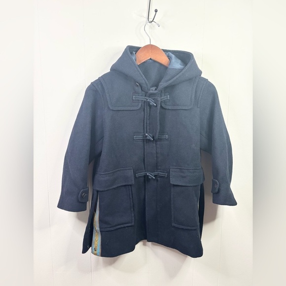 Jnby Other - JNBY blue navy wool blend pea coat size 6/7 unisex jacket